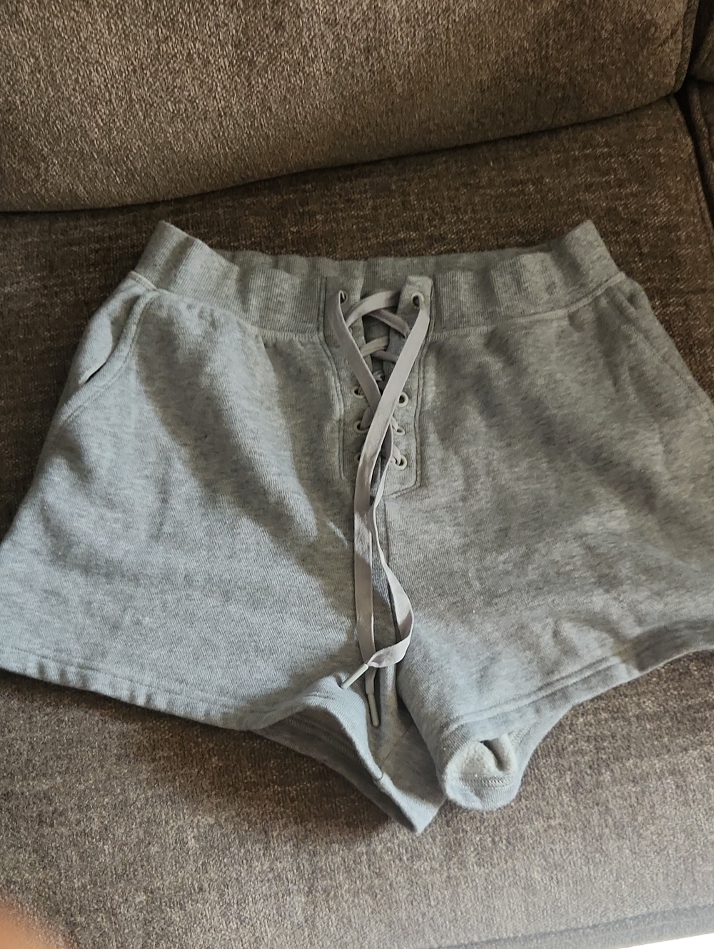 Victoria's Secret Gray Cozy Lounge Shorts